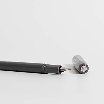 Amazon | Kaweco Sport Skyline 万年筆 グレー 細字 スポーツ 八
